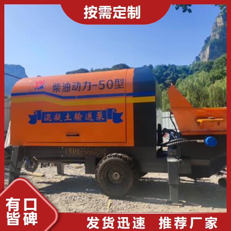 小型混凝土泵_混凝土泵實(shí)力廠家