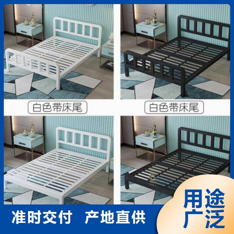 县单层铁床定制钢制公寓床
