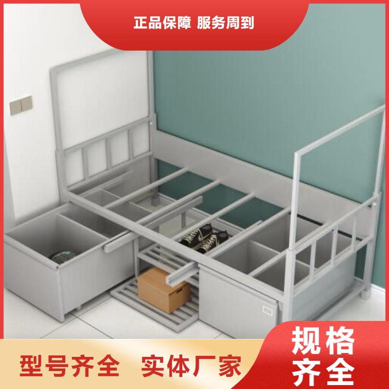 县单层铁床定制学生公寓床