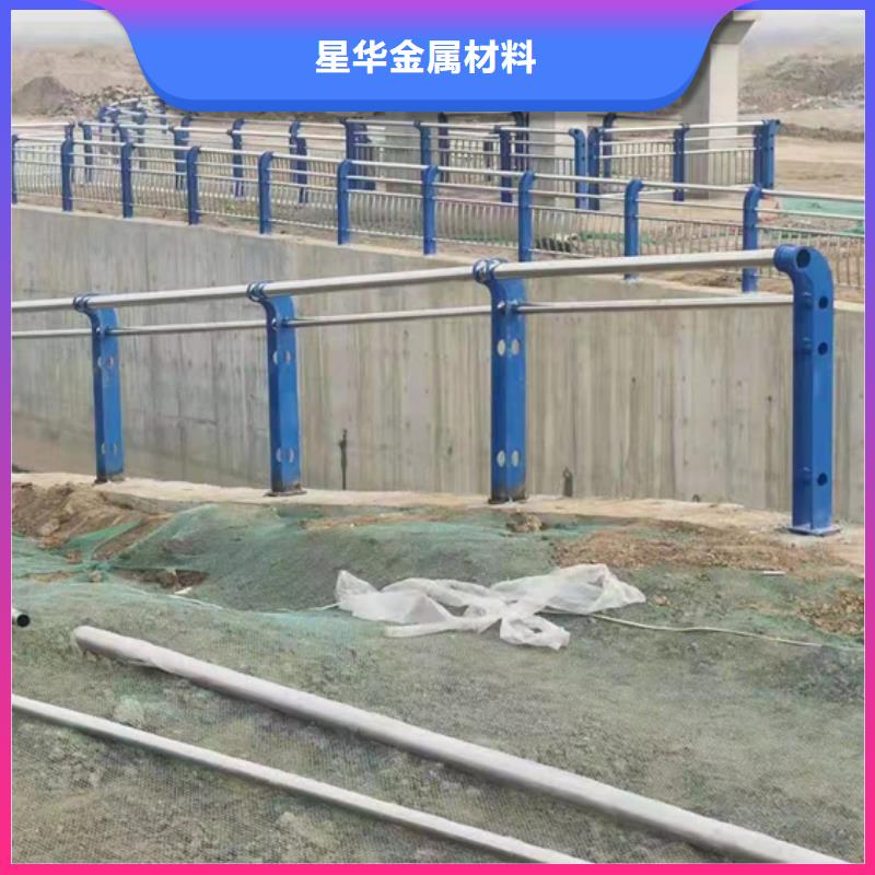 不锈钢复合管护栏_不锈钢复合管道路护栏老客户钟爱
