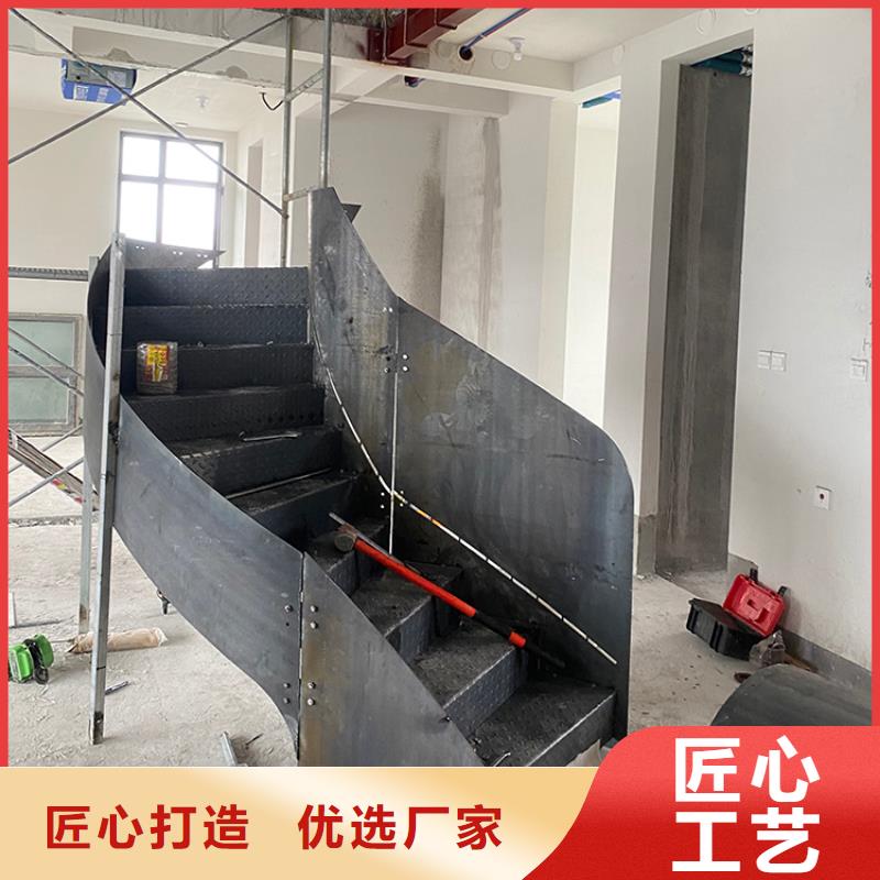 弧型旋转家庭式螺旋楼梯施工团队
