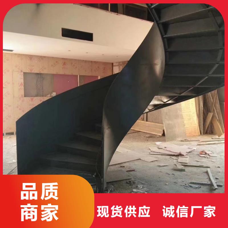 商場工裝弧形卷板樓梯售后完善
