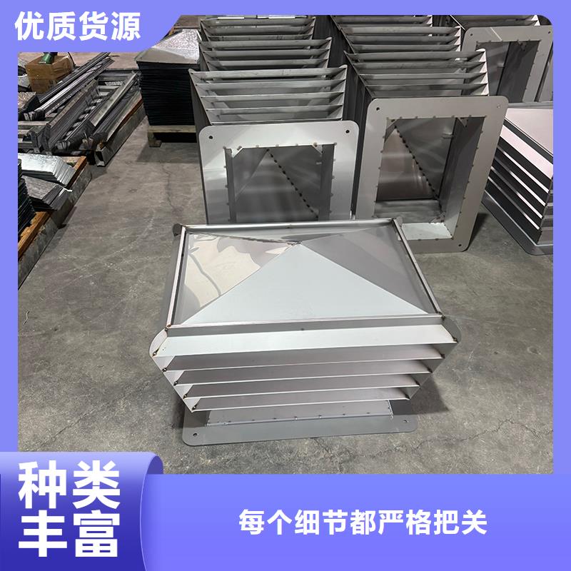 县圆柱形无动力风帽精细不锈钢材质