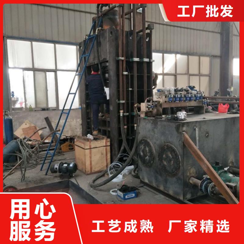 龍門剪廢鐵金屬壓塊機自主研發(fā)