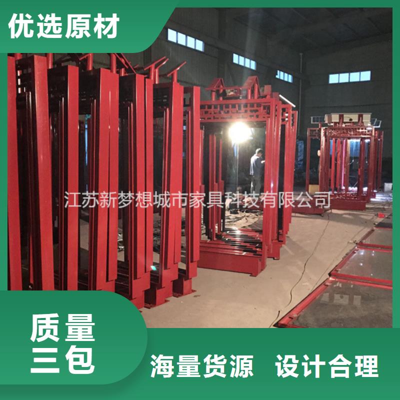 滚动灯箱现代候车亭质检合格发货