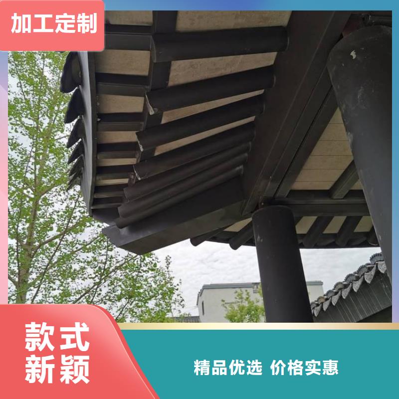 铝代木古建石狮栏杆扶手现货供应