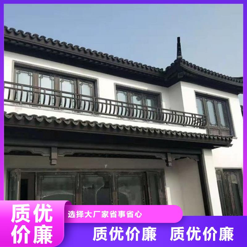 鋁代木古建古銅色回廊建筑貨源穩(wěn)定