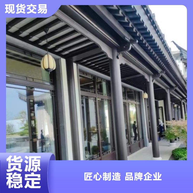 鋁代木古建,古銅色回廊建筑廠家直發(fā)
