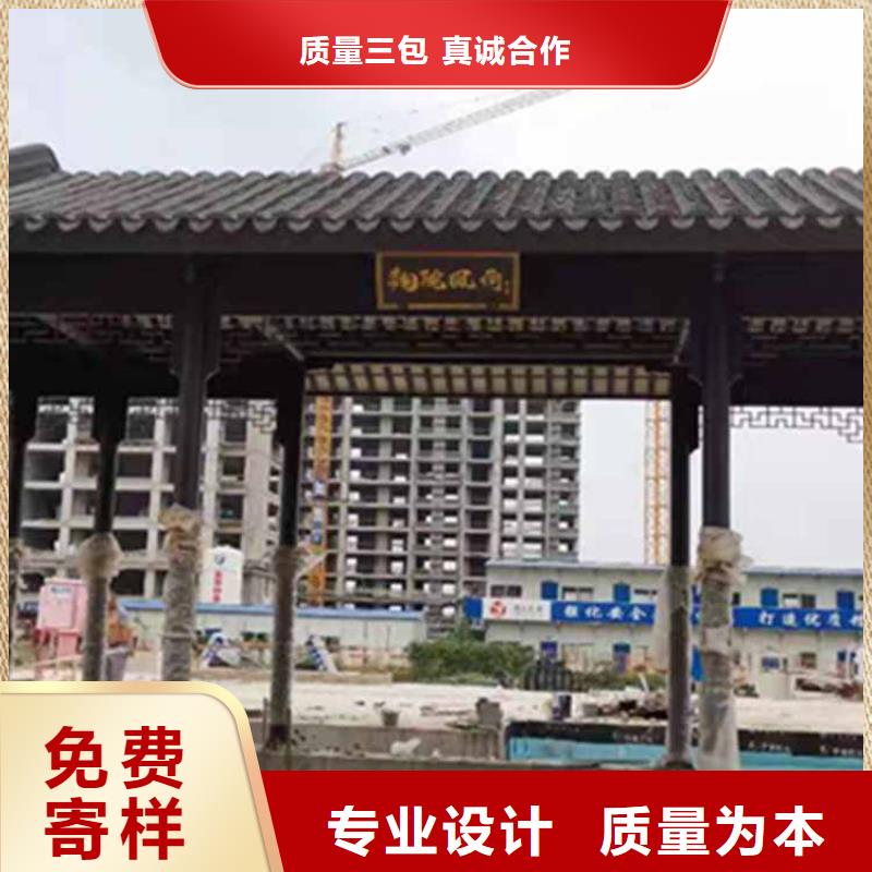 古建亭廊石狮栏杆扶手细节严格凸显品质