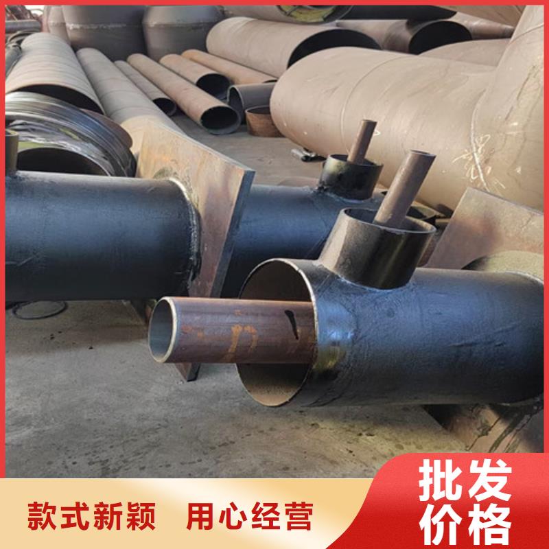 鋼套鋼巖棉保溫管熱浸塑穿線管廠做工細(xì)致