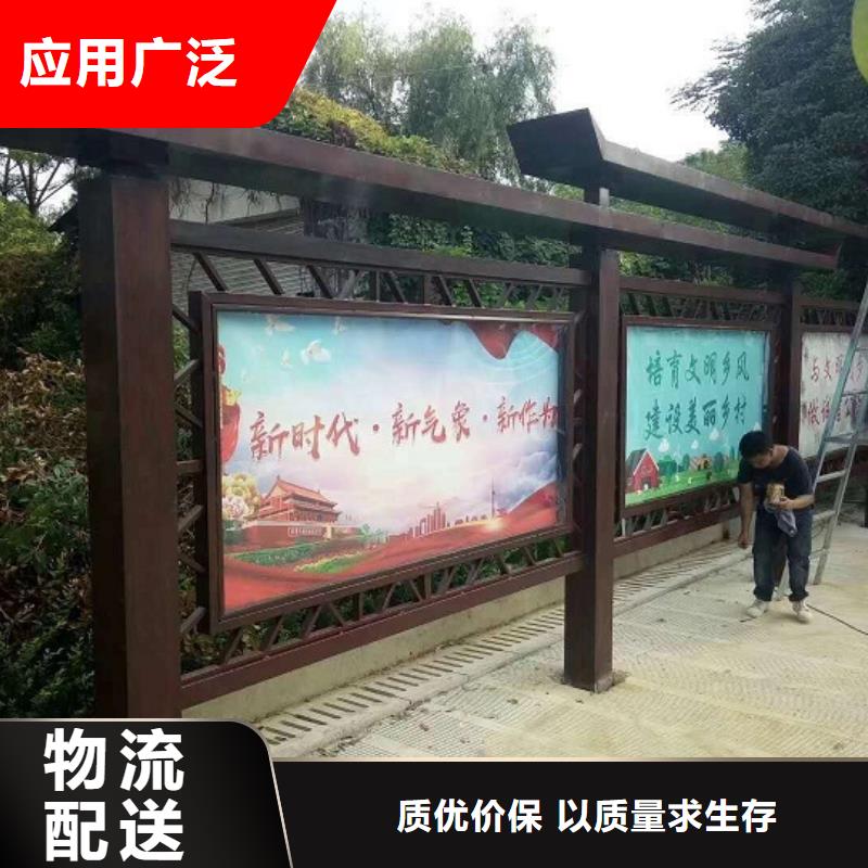 單雙面宣傳欄燈箱來廠考察