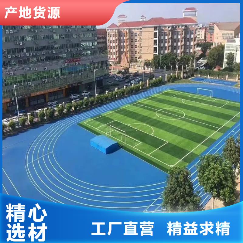 环保型塑胶跑道硅PU体育场地可定制