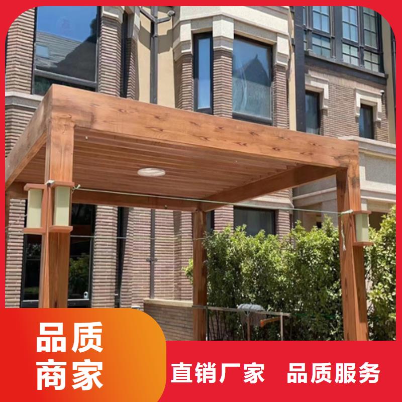 不銹鋼仿木紋漆,長廊花架木紋漆,水性木紋漆廠家施工