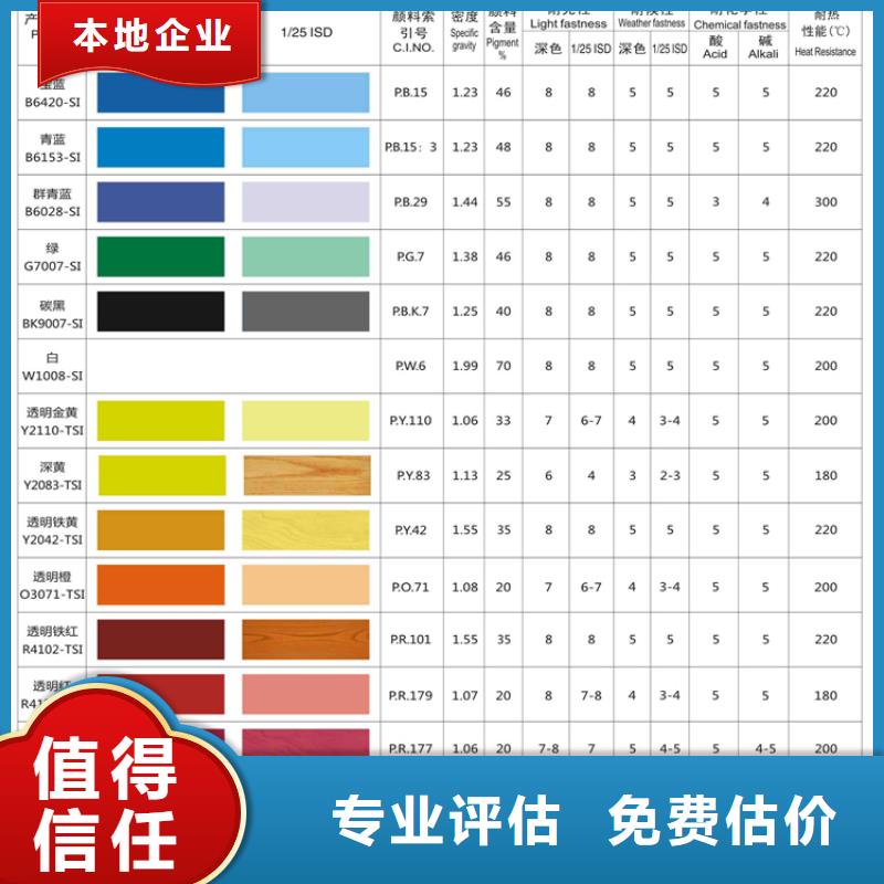 水性色漿回收顏料公司公司專業(yè)團(tuán)隊(duì)