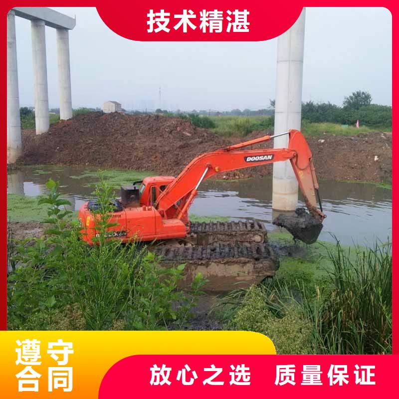 水上挖掘机租赁,湿地挖机租赁专业可靠