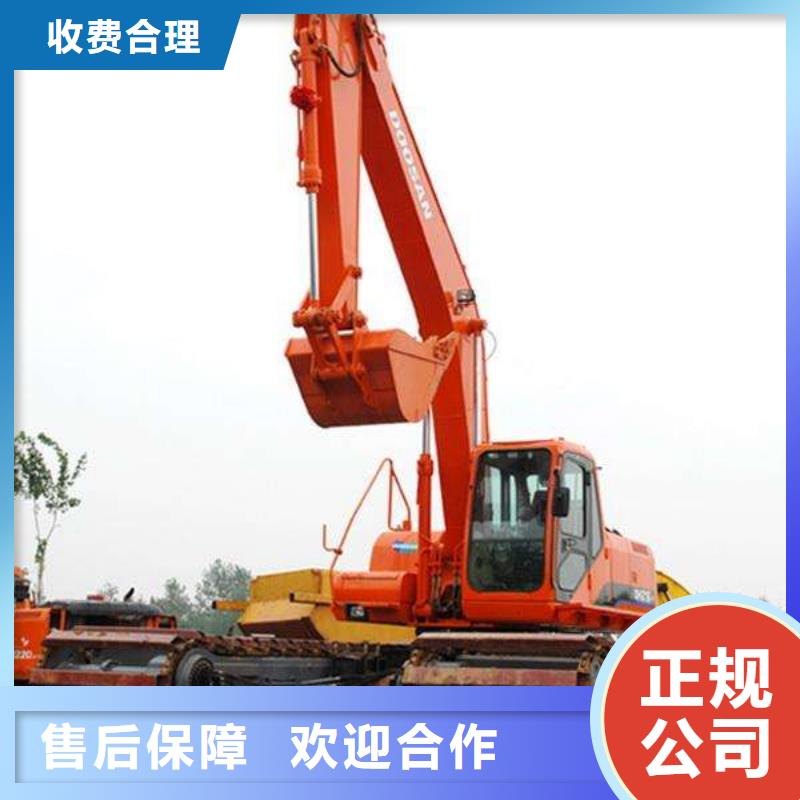 水上挖掘机租赁 租赁水上挖掘机案例丰富