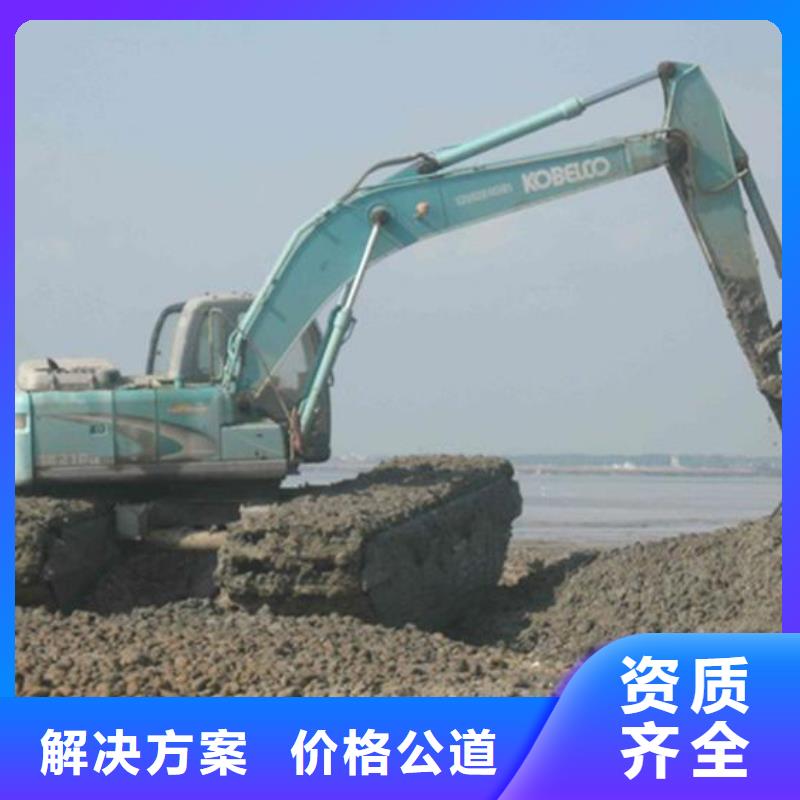 【水上挖掘机租赁租赁湿地挖机方便快捷】