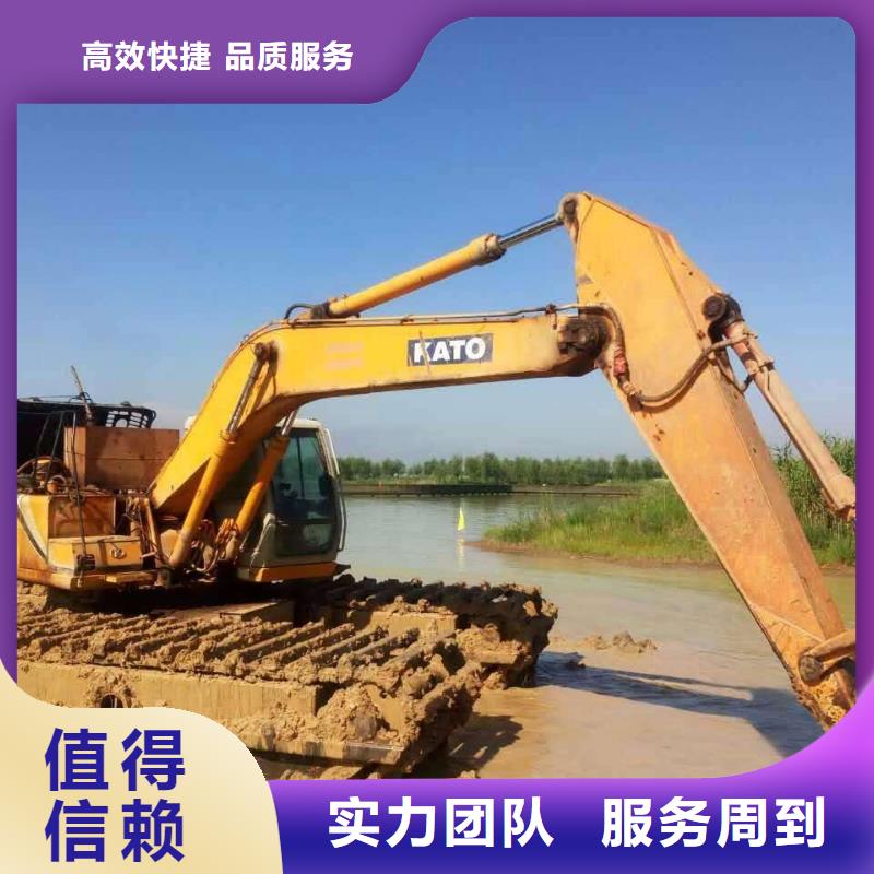 水上挖掘機(jī)租賃租賃大小船挖口碑公司