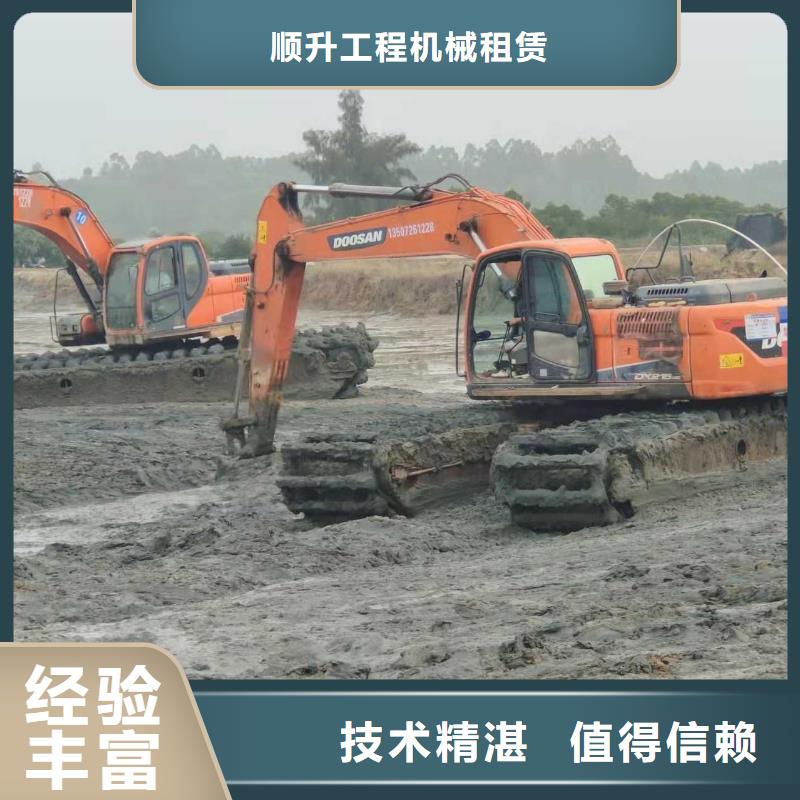 【水上挖掘机租赁-租赁水陆挖机实力团队】