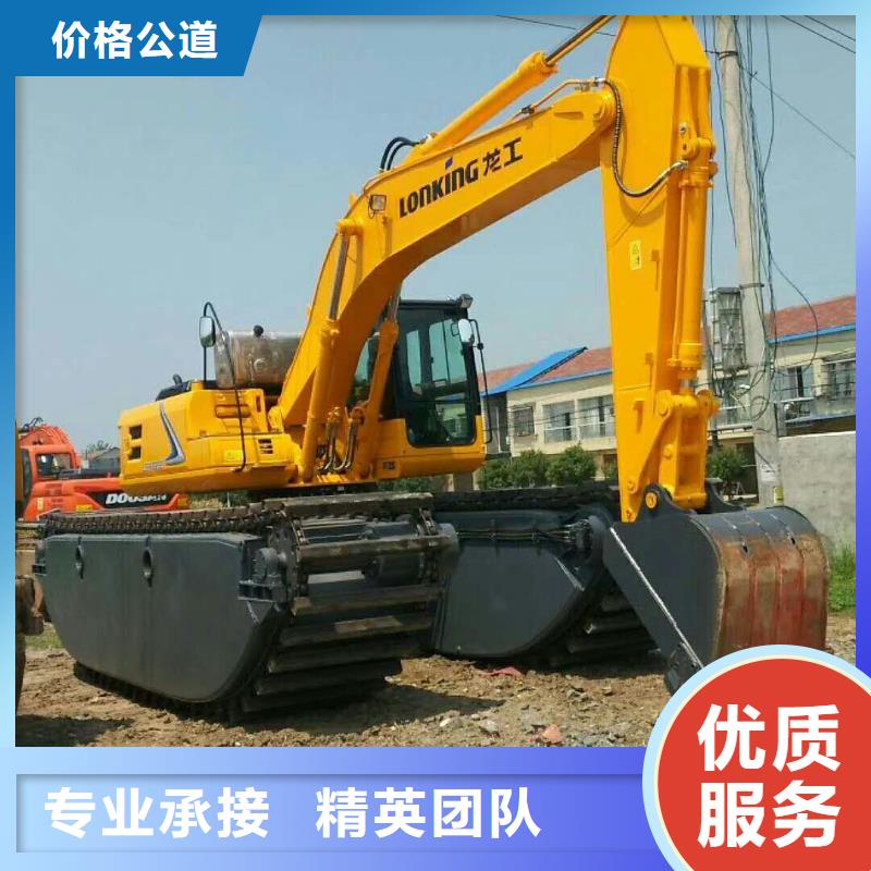 水上挖掘机租赁_租赁大小船挖公司多年经验