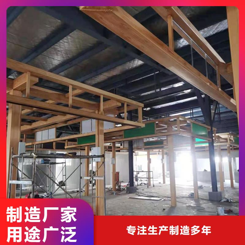 仿木紋漆施工廠家#鐵藝花架#仿古建筑#涼亭廊架