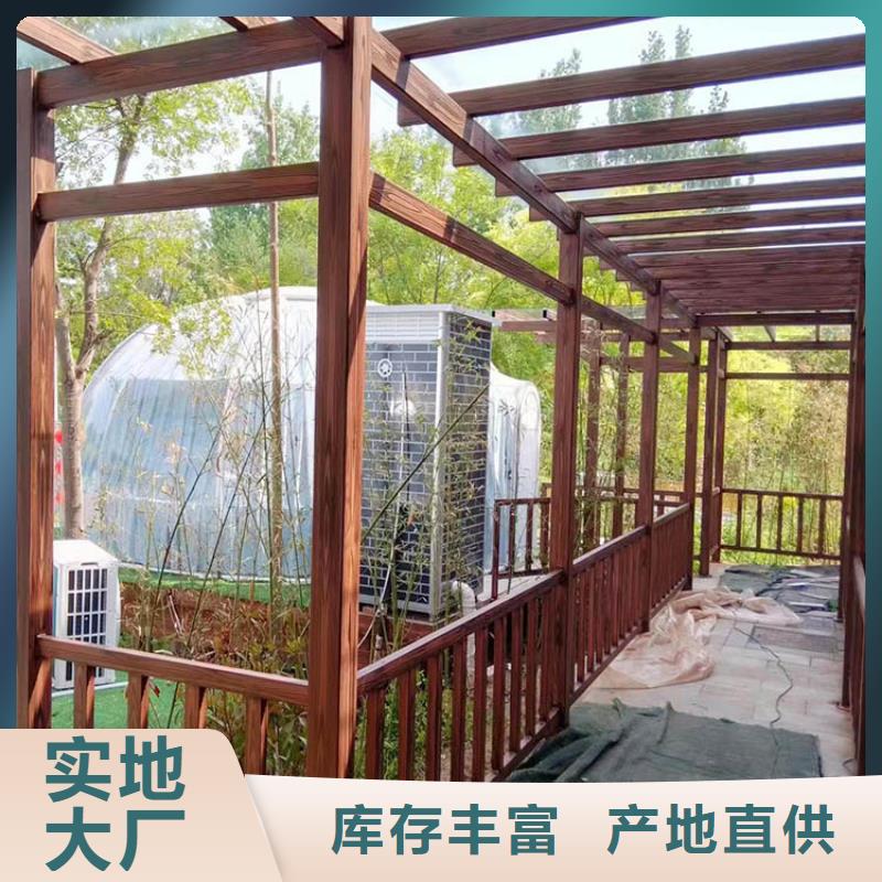 廊架長廊木紋漆，鋼結(jié)構(gòu)金屬面木紋漆，仿木紋漆施工廠家