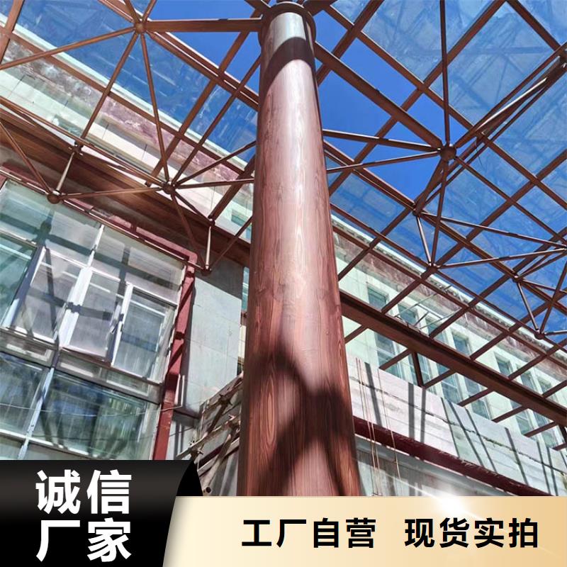 鍍鋅管木紋漆源頭工廠#鐵藝花架#仿古建筑#涼亭廊架