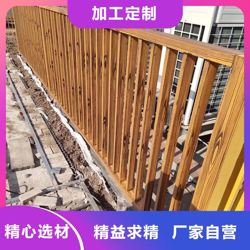 方鋼圓管木紋漆廠家施工