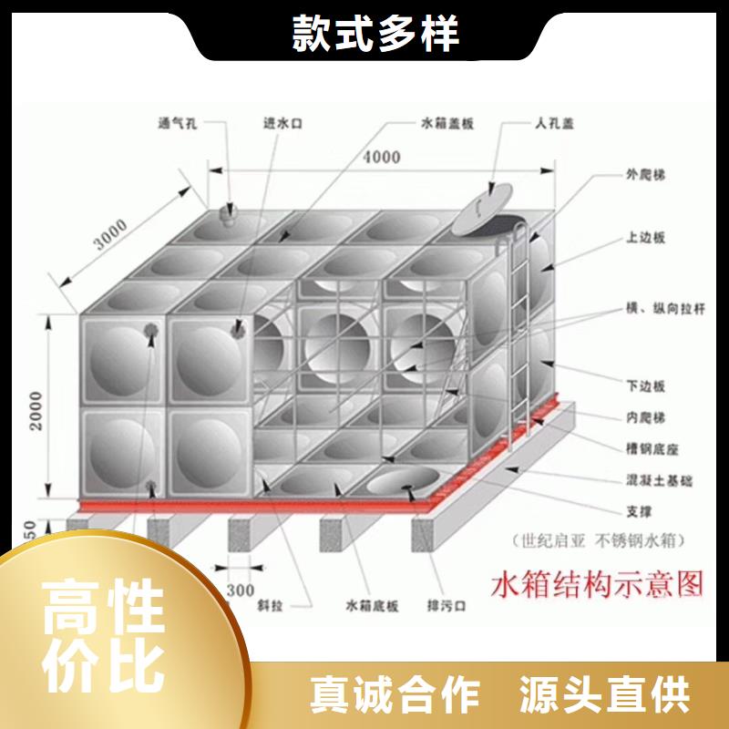 水箱304不銹鋼水箱款式多樣