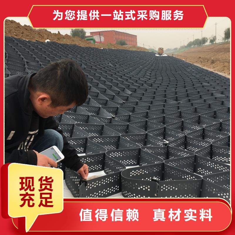 土工格室高分子复合金蜂巢用心做产品