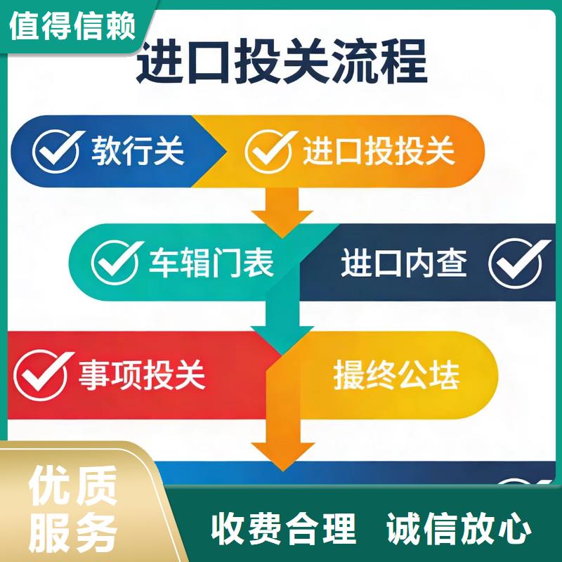 进出口报关进口报关流程从业经验丰富