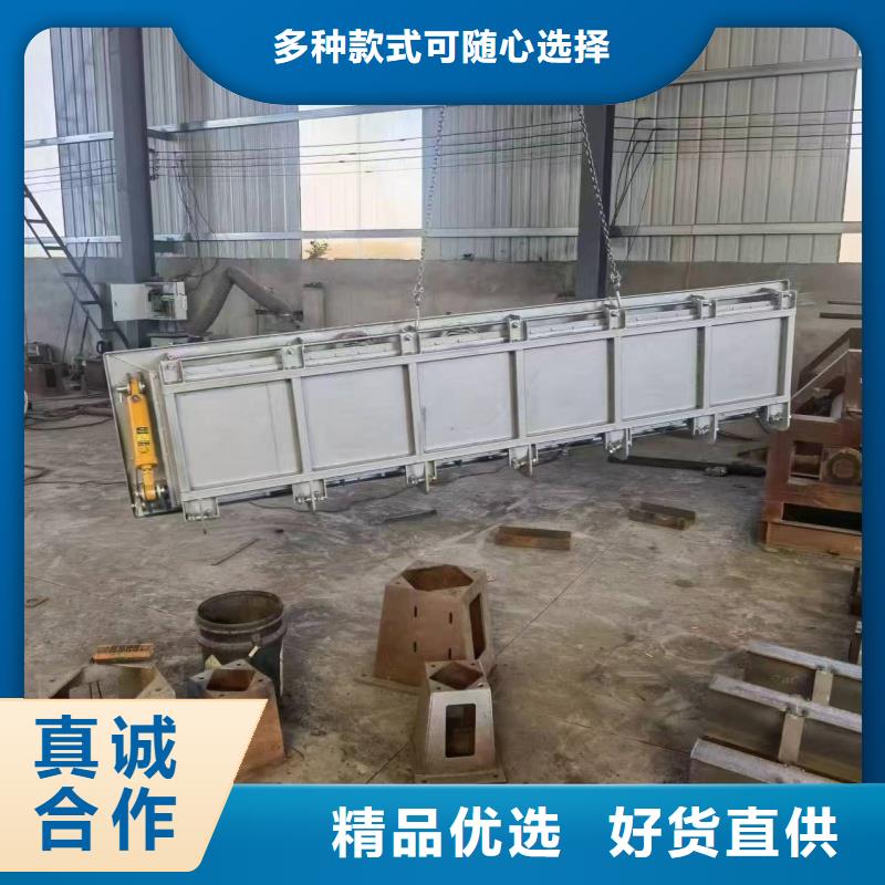 不锈钢液动下开堰门产品规格介绍