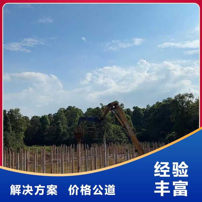 水上光伏打桩机渔光互补光伏打桩机施工队技术成熟