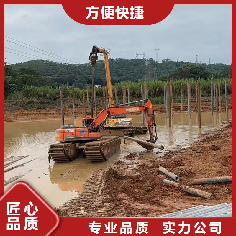 水上光伏打桩机渔光互补光伏打桩机施工队技术成熟