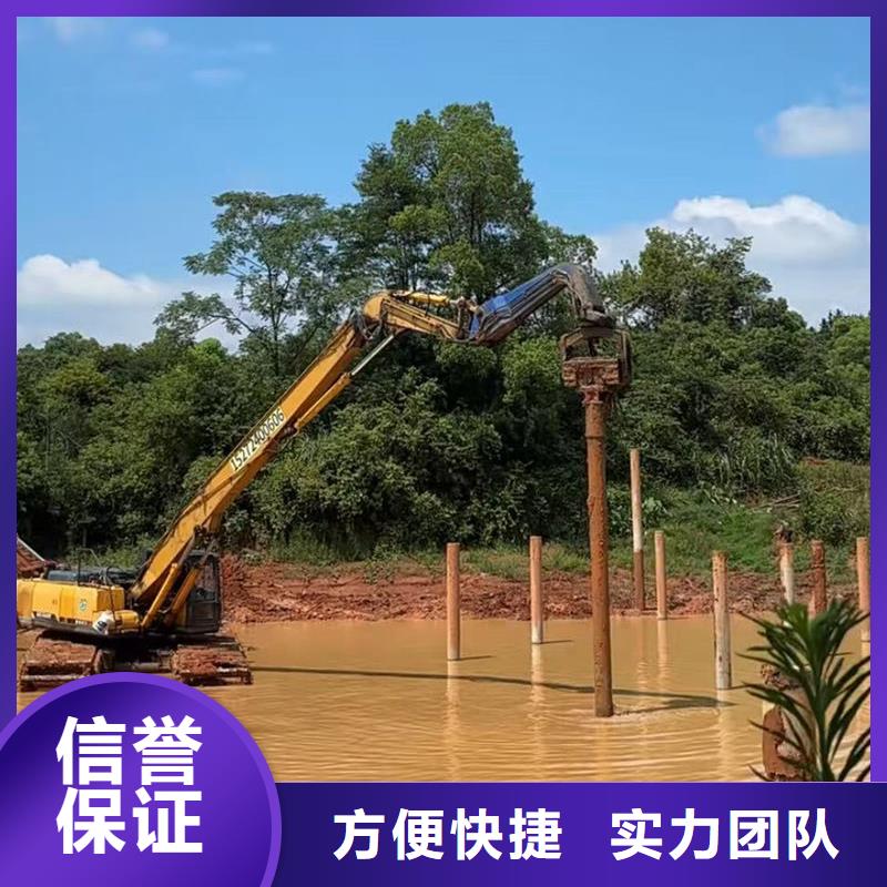 水上光伏打桩机渔光互补光伏打桩机施工队技术成熟