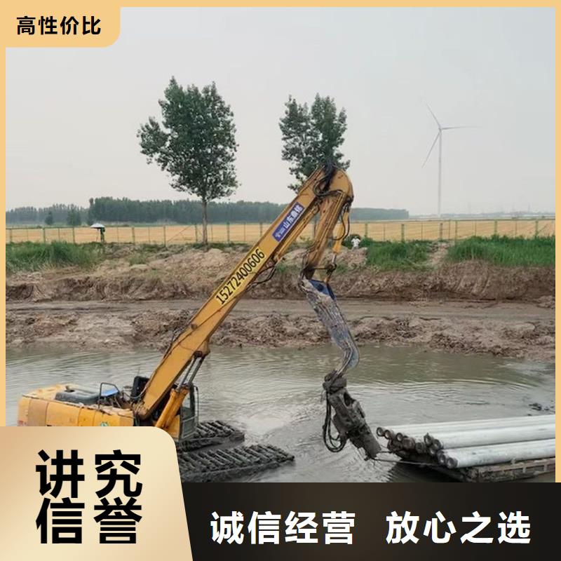 水上光伏打桩机渔光互补光伏打桩机施工队技术成熟