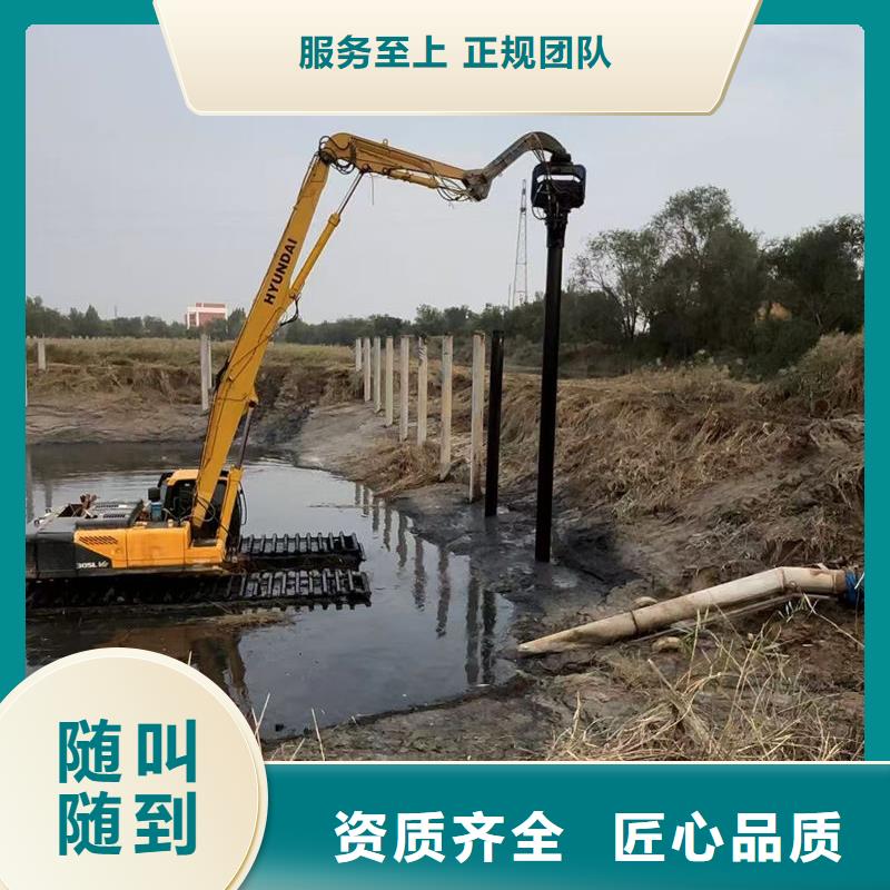 水上光伏打桩机渔光互补光伏打桩机施工队技术成熟