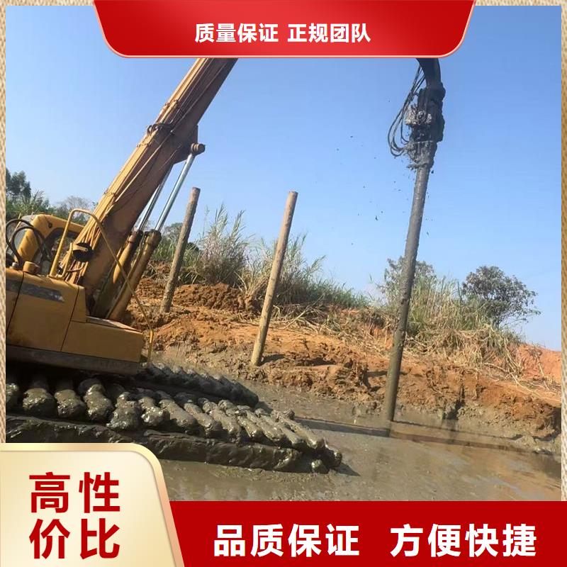 水上光伏打桩机-渔光互补光伏打桩机出租技术成熟