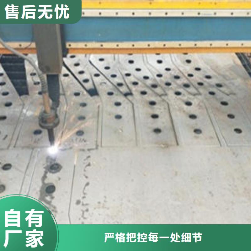 Q235材质钢板立柱切割_不锈钢碳素钢复合管护栏厂家工程施工案例