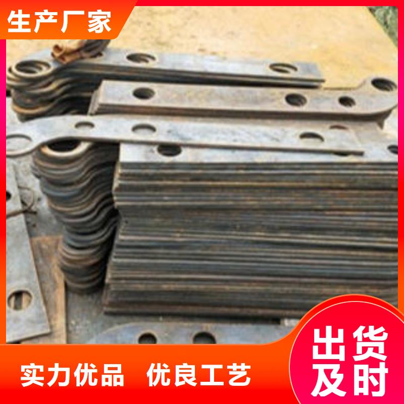 Q235材質(zhì)鋼板立柱切割_不銹鋼橋梁防護(hù)欄桿廠家源頭廠家來(lái)圖定制
