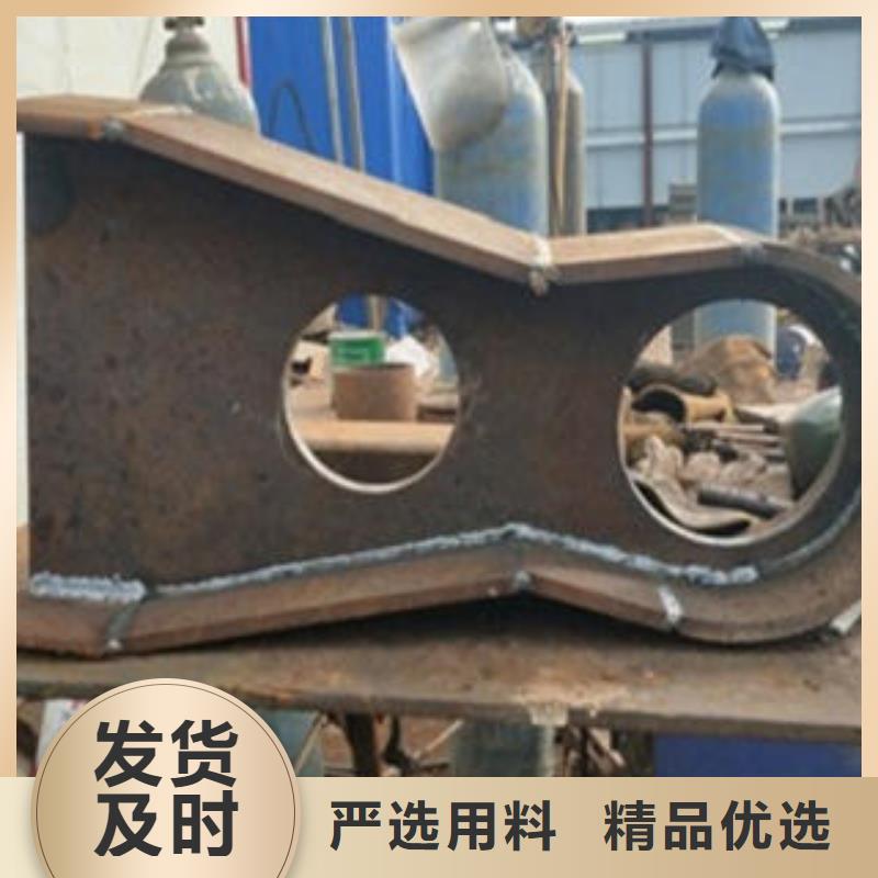 桥梁防撞支架不锈钢复合管护栏批发价格产品实拍