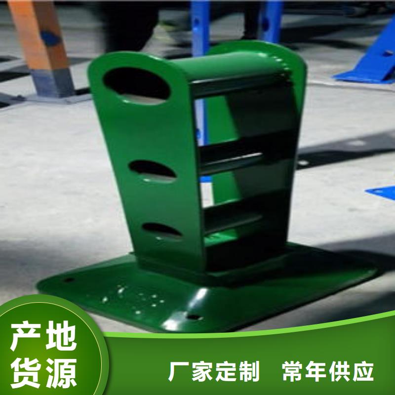 桥梁防撞支架不锈钢复合管护栏批发价格产品实拍