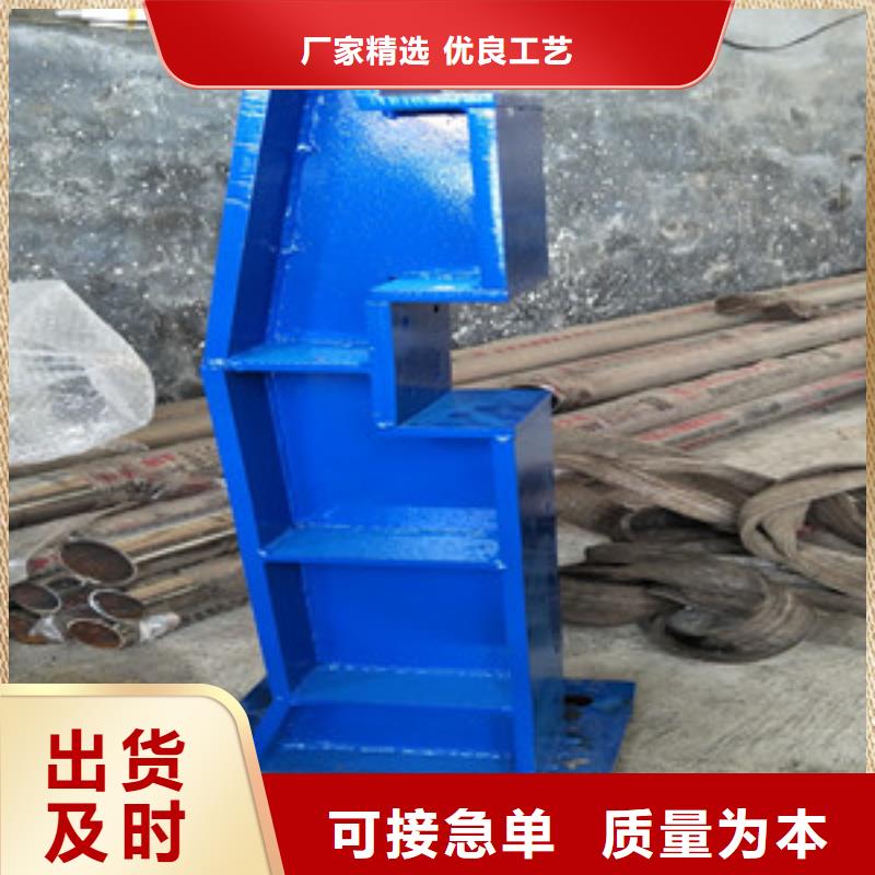 桥梁护栏立柱,镀锌波形护栏值得买