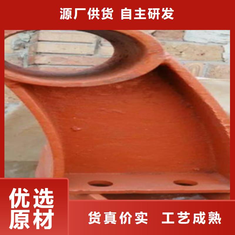 桥梁护栏立柱镀锌喷塑钢板立柱支持非标定制