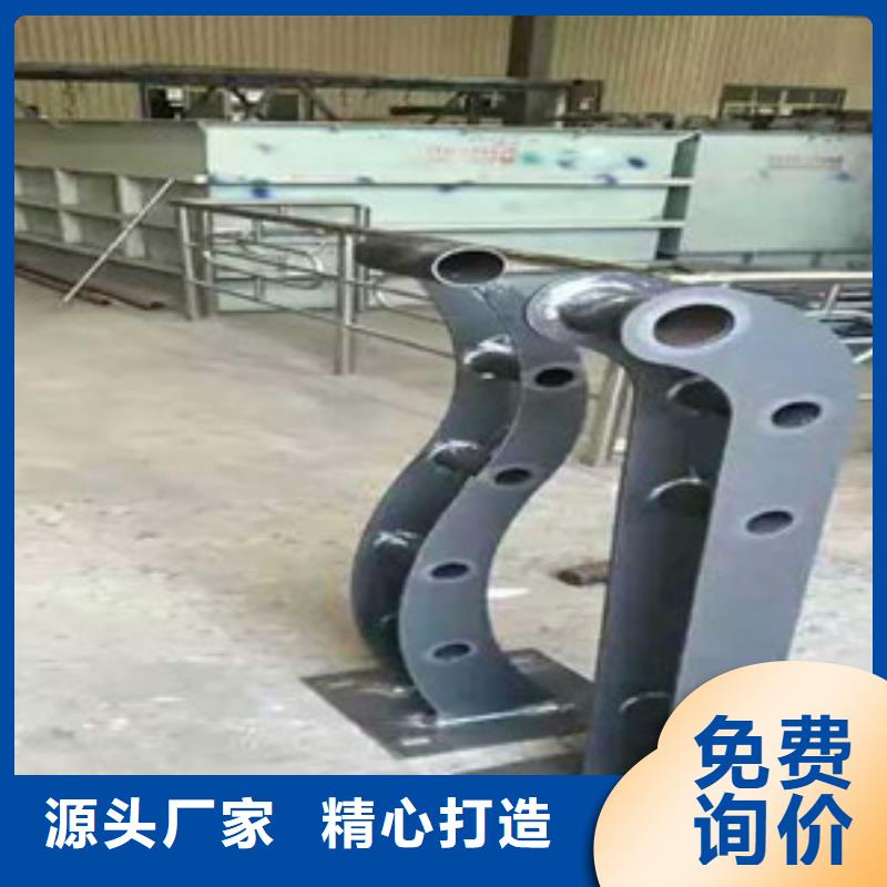 橋梁護(hù)欄立柱橋梁防撞鋼板立柱讓客戶買的放心