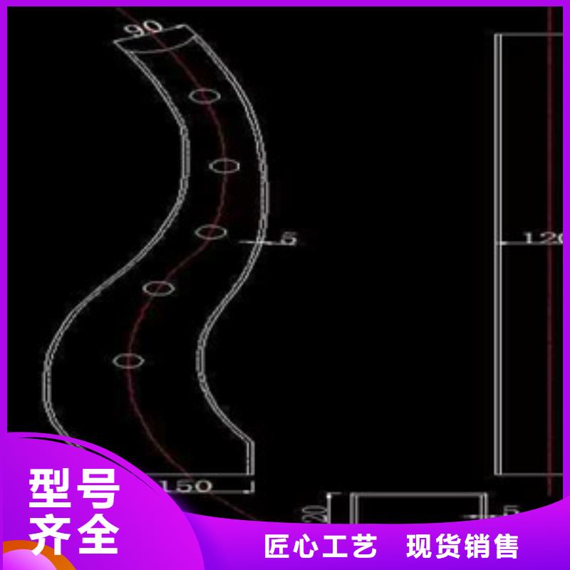 橋梁護(hù)欄立柱橋梁防撞鋼板立柱讓客戶買的放心