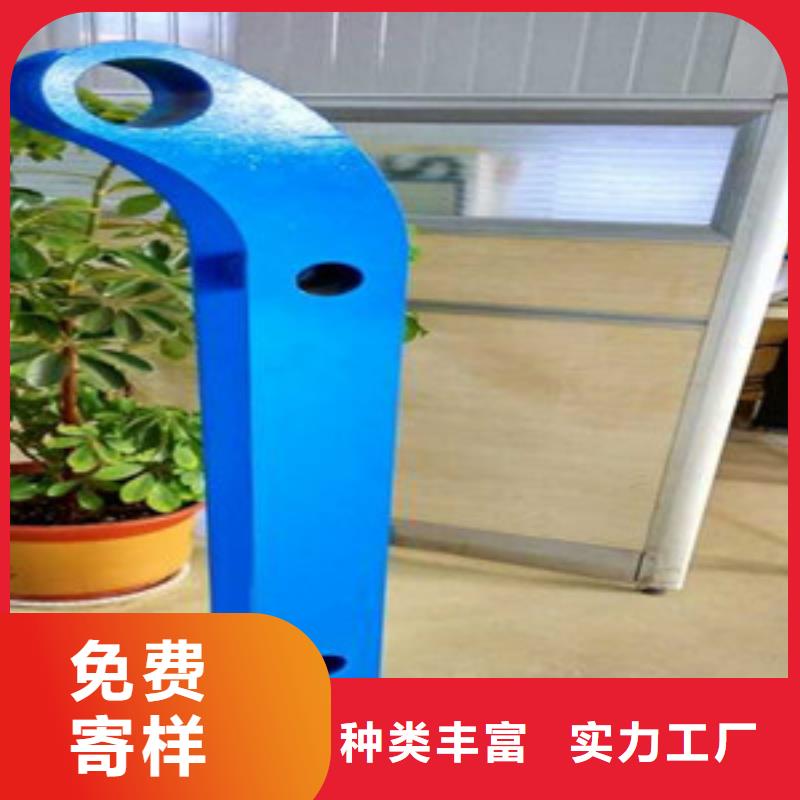 橋梁護(hù)欄立柱橋梁防撞鋼板立柱讓客戶買的放心