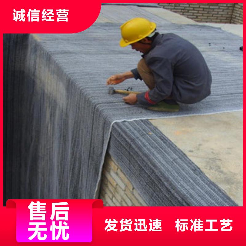 膨润土防水毯塑料土工格栅工期短发货快