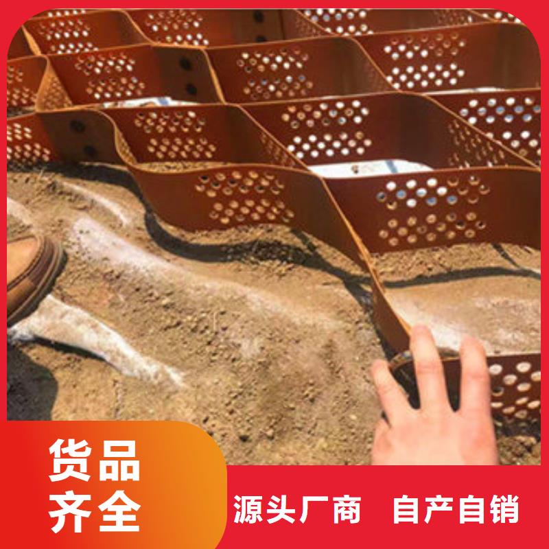 蜂巢格室雙向塑料土工格柵從源頭保證品質(zhì)
