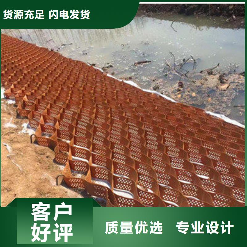 蜂巢格室鋼塑格柵保障